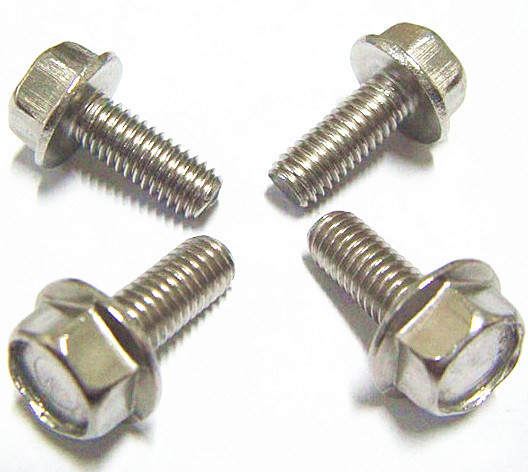 Din 6921 Hex Flange Bolt Grade 10.9 Alloy Steel Yellow Zinc Plated