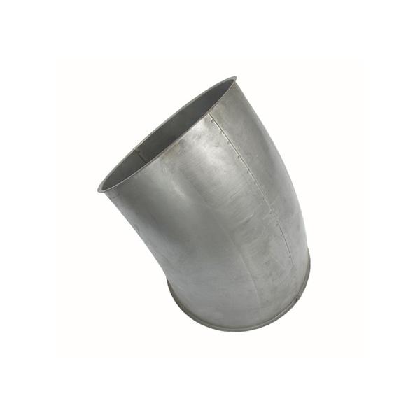 Welding Connection Round Shape Dust Extraction Pipe Stainless Steel Sanitary Tube Elbow