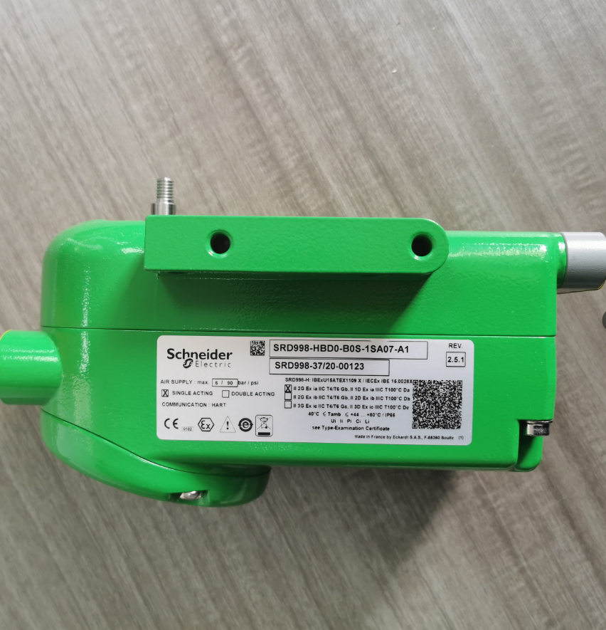 FOXBORO SRD998-HBD0-B0S-ISA07-A1 Smart Valve Positioner with 4...20 mA HART Protocol 0.25 inch 18 NPT G 1/4 and M20 x 1.5 1/2 NPT Connections