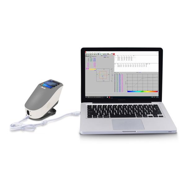 45/0 8mm Small Aperture Color Spectrophotometer 3nh YS4510 PLUS For Paper Printing