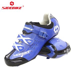 Compatible Spd Cycling Shoes , Professional Waterproof Mens Cycling Shoes