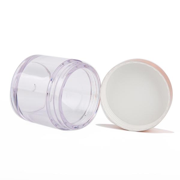 3-250g Petg Material Empty Face Cream Jar Cream Jars Cosmetic Packaging