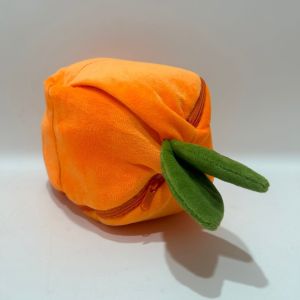 18CM 7" Pink& White Easter Plush Toy Bunny Rabbit Stuffed Animal in Carrot