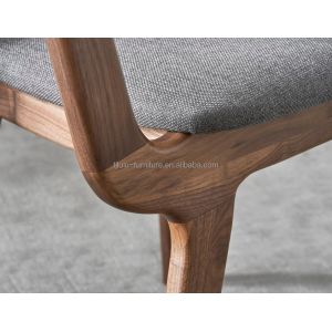 Mail Packing N Dining Chair for Modern Wood Chair Fabric Home Furniture Hotel