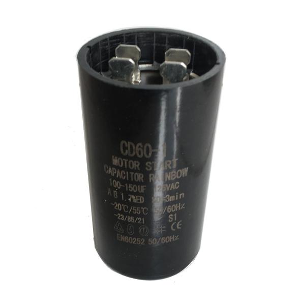 CD60 AC Motor Start Capacitors 100uF 150uF 125VAC AC Motor Capacitors For