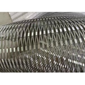 Balustrade Cable Mesh 1.6mm Stainless Steel Rope Mesh for Bridges Buildings Zoos