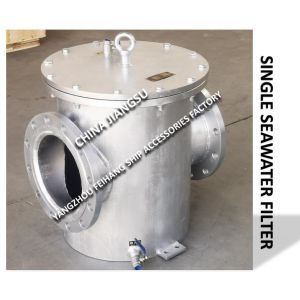 Main engine seawater pump imported marine basket seawater filter AS10250,