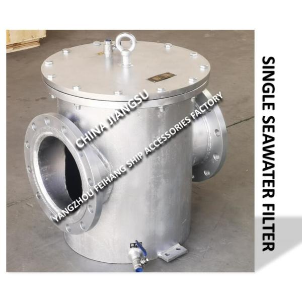 Main engine seawater pump imported marine basket seawater filter AS10250,
