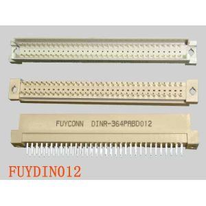 Quality 3 rows 64 Pin Eurocard Male R Type DIN 41612 Straight Terminals Connector for sale
