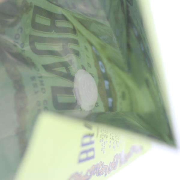 Glossy Printed Smell Proof Heat Seal Side Gusset Coffee Bag With Valve