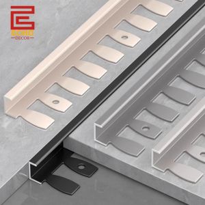 Quality 12.5mm Bendable Edge Tile Trim with End Caps for Curved Surfaces for sale