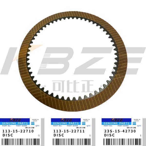KBZE 113-15-22711 KOMATSU 113-15-22710 23S-15-42730 FRICTION DISC FITS FOR D21 D31 WA40 GD505 GD605 GD663