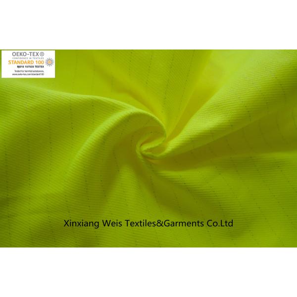 Buy Cotton Polyester High Visibility Yellow 300gsm Anti Static Textiles at wholesale prices