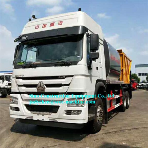Buy Road Construction Equipment Asphalt Crushed Stone Synchronous Chip Sealer Truck at wholesale prices