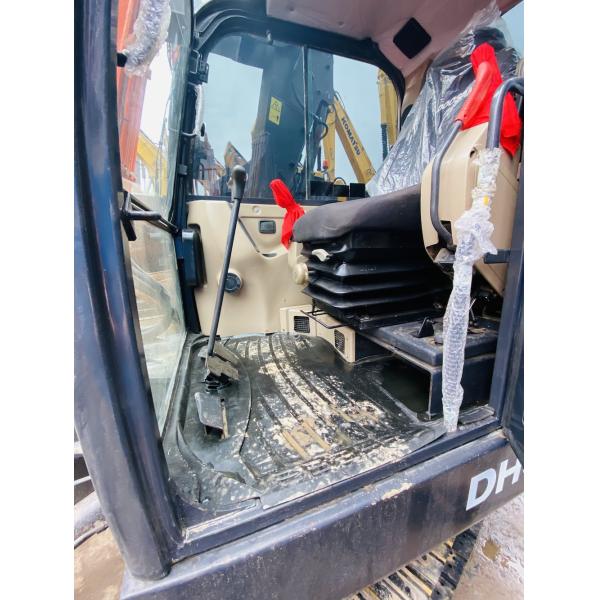 6 Ton Original Used Doosan DH60-7 Crawler Excavator Second Hand With 0.09-0.2 m3 Bucket Capacity