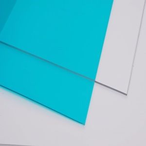Scratch Resistant Hard Coated clear / Transparent Solid Polycarbonate Panels /