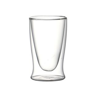 Hand Blown Insulated 250ml Double Wall Glass Cup