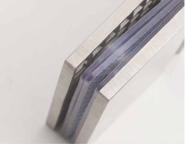 90 Degree Hydraulic Shower Hinge for Normal Bathroom Glass Door in Sliver Aluminium