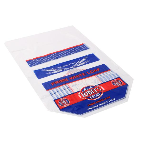 LDPE EPI Clear Plastic Bread Bags Eco Friendly Storage Packing