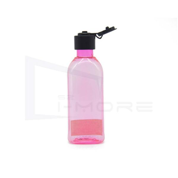 PE Plastic Cosmetic Flip Top Travel Empty Squeeze Shampoo Cleanser Hand Cream Bottle