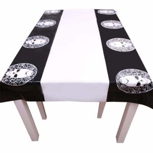 China Offset Printing Plain Dyed Halloween Table Cover 54*108'' on sale