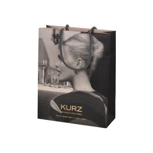 190gsm Artpaper Paper Carrier Bags With Twisted Handles Eco Friendly