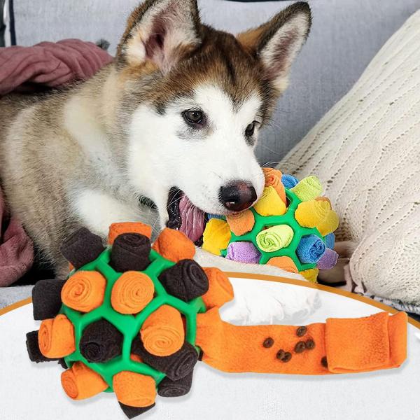 Buy Pet Slow Feeder Interactive Food Puzzle Dispenser Robot Food Dispenser at wholesale prices