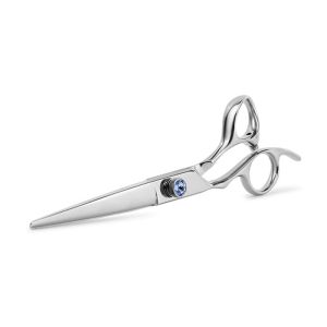 Left Hand Diamond Handle Dog Scissors Kit for Chunker trimming