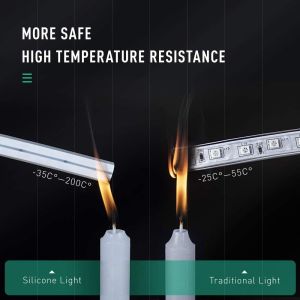 8mm White Ip67 Led Neon Tube Flexible Plug And Play