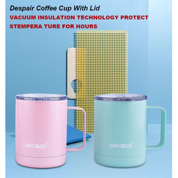 12oz Tumbler Coffee Mug Insulated Set Of 2 Vacuum Insulated Travel Cups Stainless Steel Metal Mugs