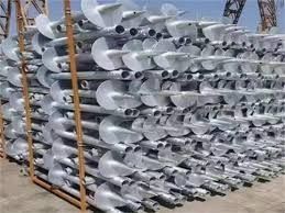 Quality Industrial Helical Anchors Foundation Steel Helix Screw Pile Customized for sale