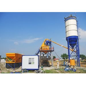 50m3/H Hopper Lift Precast Portable Ready Mix Wet Batch Concrete Plant