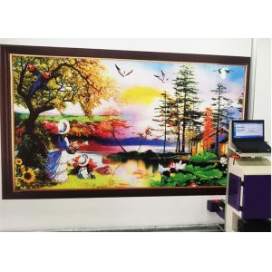 720*720DPL TECO Motor Wall Mural Printing Machine