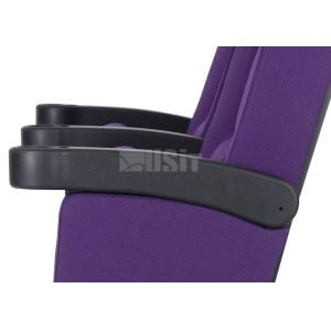 Elegant Style Full Upholstered Commercial Theater Seating With Strong Steel