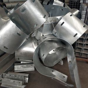Q235 Q345 Hot Galvanized Expressway Highway Guardrail System Buffer Terminals