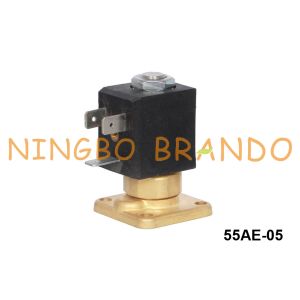 China Espresso Coffee Machine Spare Parts Brass Solenoid Valve 24V 220V on sale