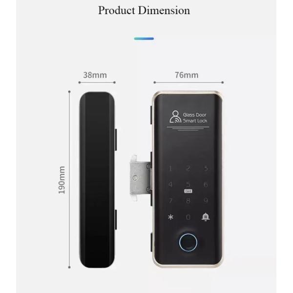 Villa Face Id Smart Lock ROHS Automatic Door Lock For Apartment