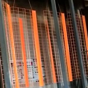 Mesh-panel Edge Protection Barrier with Enhanced Airflow Design