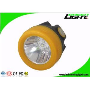 China 3.8Ah Cordless Cree LED Headlamp Rechargeable 143lum 10000Lux USB Charging Portable Miner Light on sale