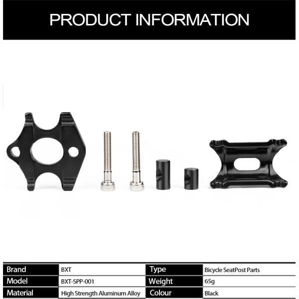 Aero Designed Mountain Road Bike Seat Post Part Hign Strength Aluminum Alloy