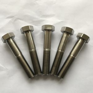 ISO Standard 1/2-20*2.75 Inch Titanium Hex Head Bolt for Sprint Car in Imperial