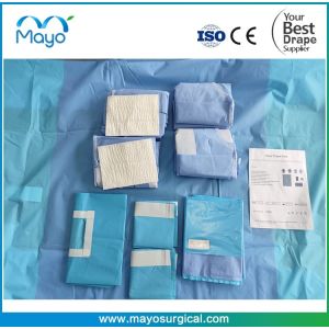 Quality FDA Disposable Sterile Surgical Drapes SMS Surgical Cloth Drapes for sale