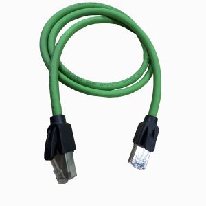Cat5e Network Connection Cable 26AWG 1000mm 8P/8C G/F*2 With Connector 086