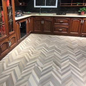 Waterproof Fireproof SPC Flooring with 0.5mm Wear Layer Thickness 7'' x 48