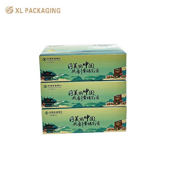 Buy Customized 100% Virgin Wood Pulp Soft Packed Paper Facial Tissue Strong Water Absorption For Hotel at wholesale prices