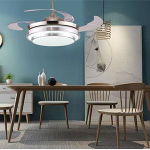 42 inch Fan Light Remote Control Multifunctional Chandelier Home Living Room