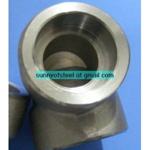 China ASME SA-182 ASTM A182 F57 soket weld 90deg elbow on sale