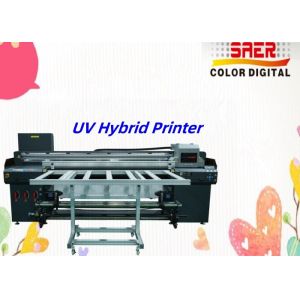 Factory price UV Hybrid Roll to Roll and Flatbed UV Printer Factory Directly
