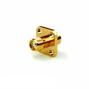 Quality High-Performance SMA-KFD432 RF Coaxial Connector by HUADA – 50Ω Impedance, 0~18GHz Frequency Range for sale