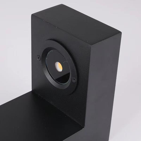 IP65 LED Lawn Lamp 3000k 7 Shaped Seven Watt AC277V H600mm Size